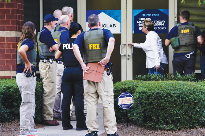 Us Agents Raid Genetic Testing Labs In Medicare Fraud Probe Arab News