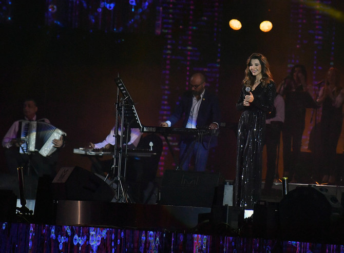 Riyadh Season: Nancy Ajram and Tamer Hosny wow concert crowd | Arab News