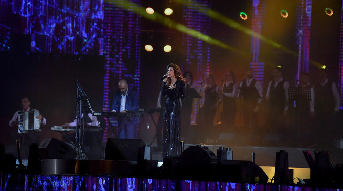 Riyadh Season: Nancy Ajram And Tamer Hosny Wow Concert Crowd 