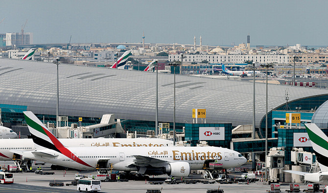 Emirates Airline profits nearly triple in half-year | Arab News