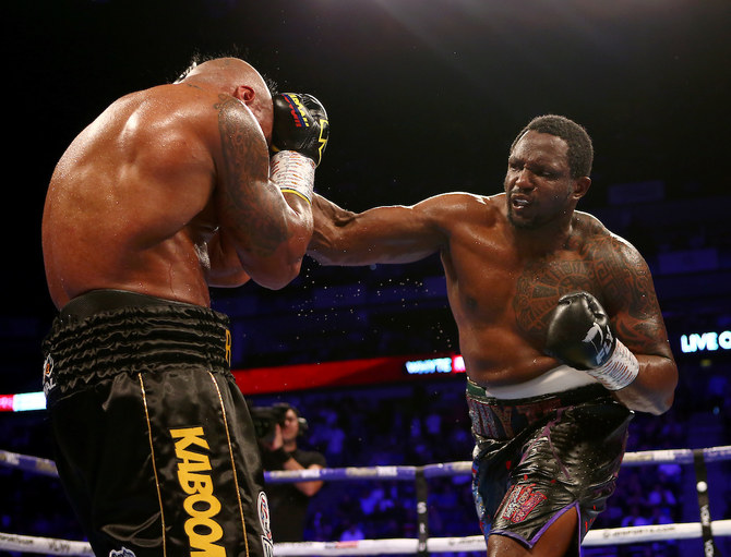 Dillian Whyte Added To Undercard For Anthony Joshua Andy Ruiz Jr Clash On The Dunes Bout Arab News