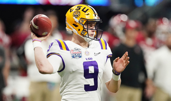 Joe Burrow leads LSU over Oklahoma in CFP semifinal 