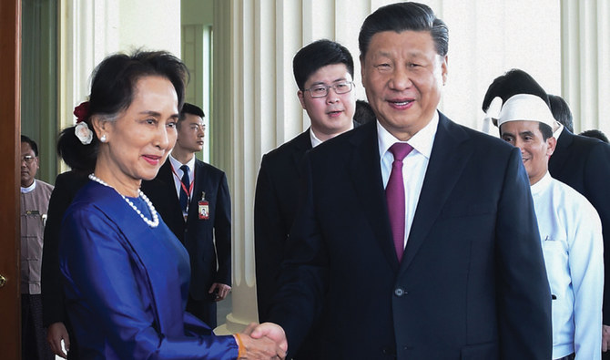 China S President Vows New Era Of Myanmar Ties Arab News