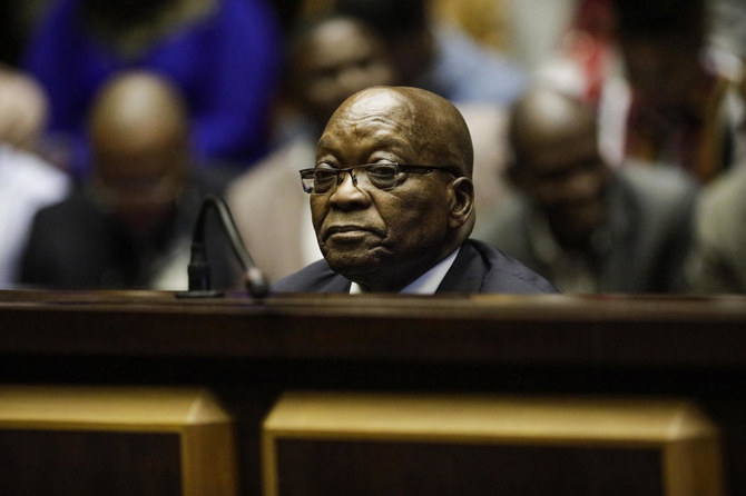 Arrest Warrant Issued For South Africa S Zuma But Execution Suspended Until May Arab News