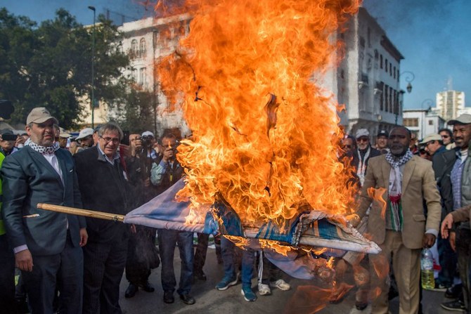 Thousands rally in Morocco and Tunisia against Trump Mideast peace plan