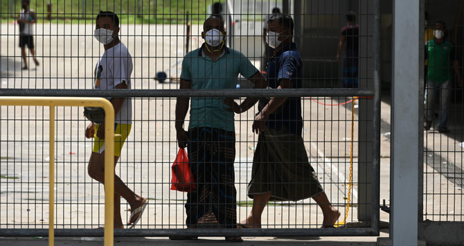 Singapore Lockdown Highlights Plight Of Migrant Workers Arab News