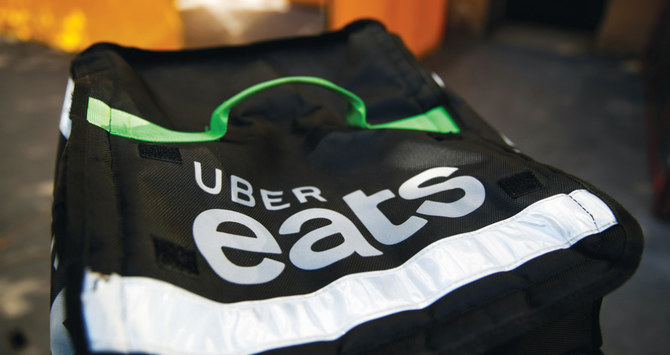 Uber Eats: Grocery orders up in locked-down Europe  Arab News