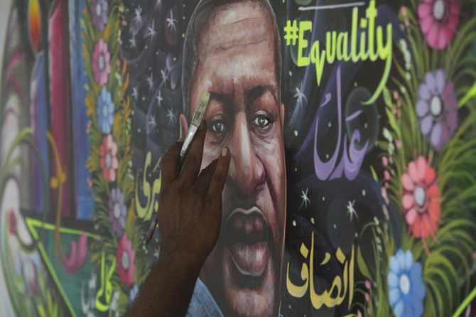 Pakistani Truck Artist Paints George Floyd Mural On His Home Arab News