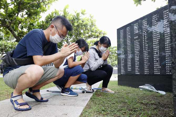 Japanese Island Remembers 75 Years Since Battle Of Okinawa | Arab News