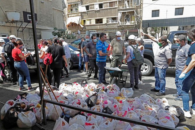 Lebanese Volunteers Help Beirut Blast Victims | Arab News