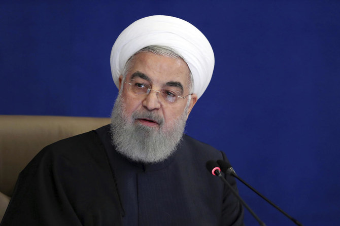 Hassan Rouhani Iran Ready For Snap Return To Nuclear Deal Compliance Arab News