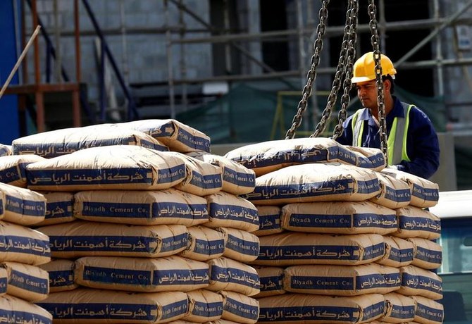 Saudi Cement Sales Jump 15% To 4.9 Million Tons In November | Arab News