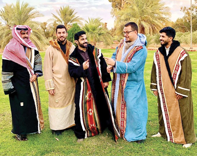 The traditional Bedouin coat is a Saudi's best friend in the cold