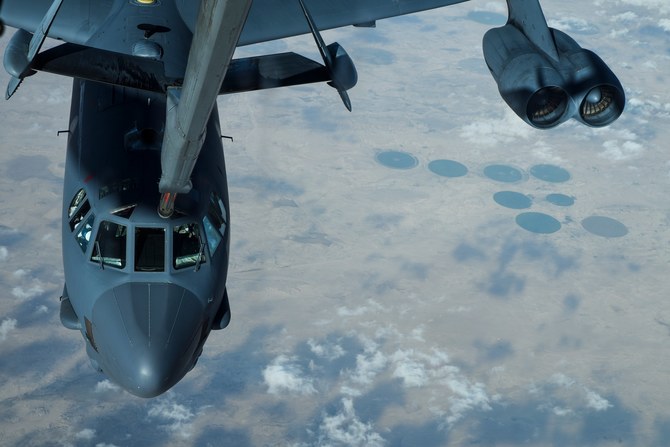 US B-52 Bombers Fly Over Middle East Amid Iran Tensions | Arab News