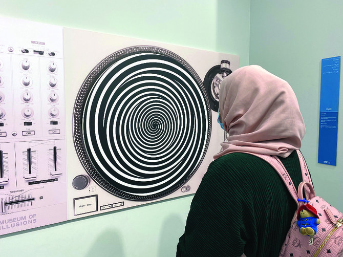 Museum of Illusions has Saudis going topsy-turvy