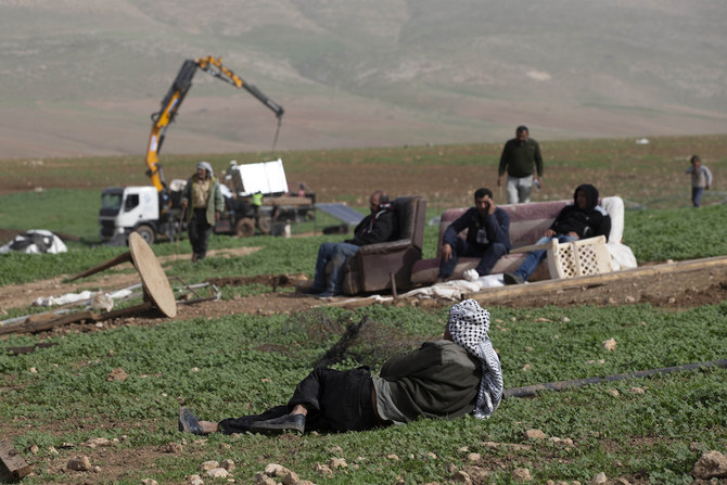 Israel Razes Palestinian Bedouin Village For Second Time | Arab News