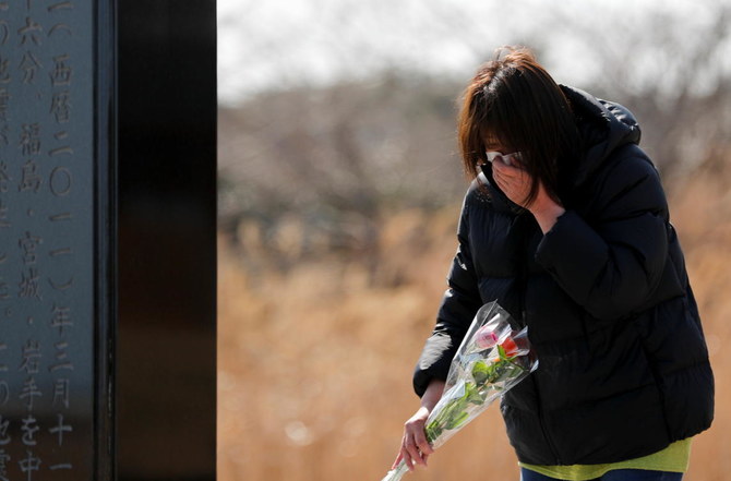 Ten Years On Japan Mourns Victims Of Earthquake And Fukushima Disaster Arab News 7311