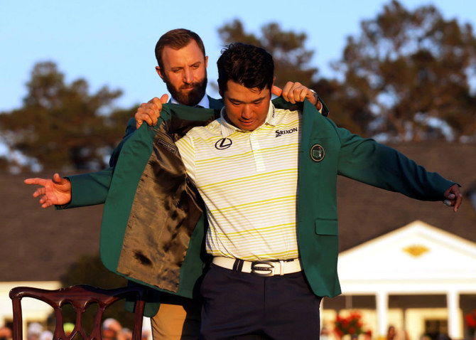 hideki matsuyama green jacket