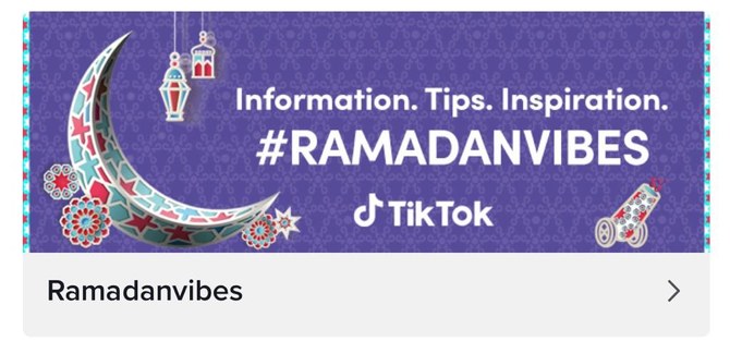 Tiktok S Ramadanvibes Includes Challenges Shows Through The Holy Month Arab News