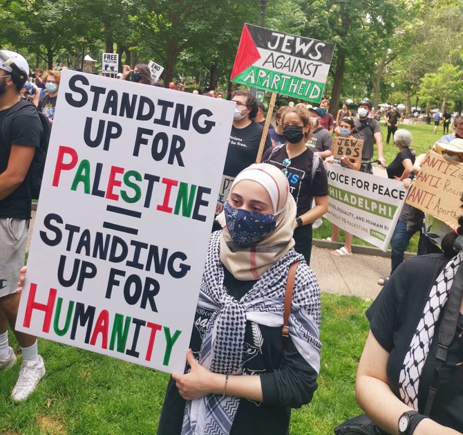 Download Thousands March In Us For Free Palestine Arab News