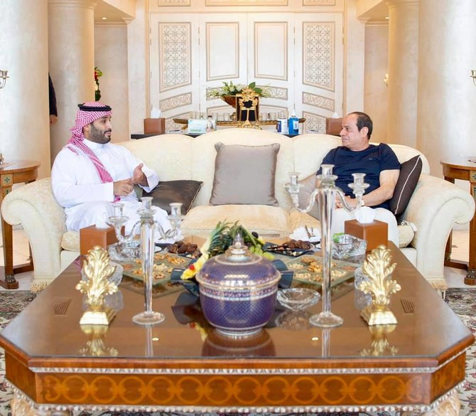 Saudi Crown Prince And Egyptian President Discuss Bilateral Relations ...