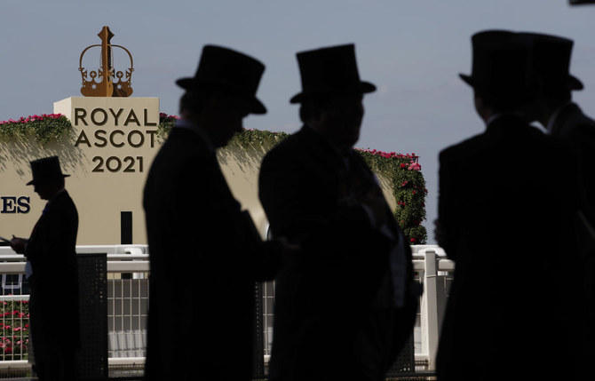 Hats on display at Royal Ascot 2021