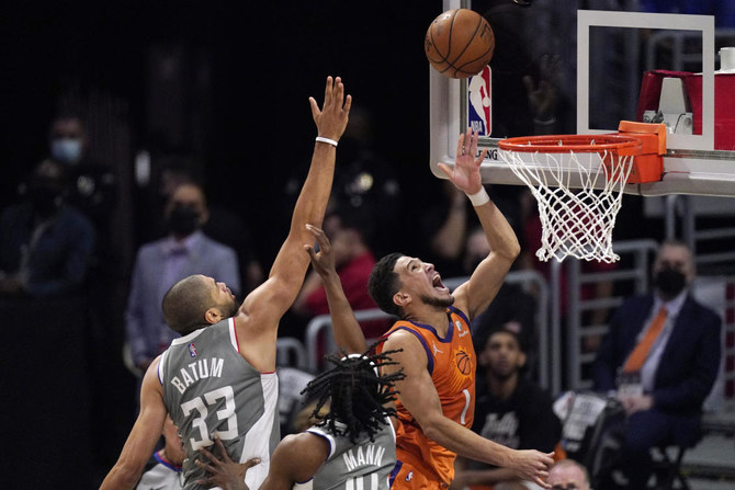 Suns Outlast Clippers 84-80, Take 3-1 Lead In West Finals | Arab News