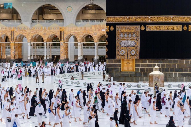 Pilgrims Perform Tawaf Amid Precautionary Measures | Arab News