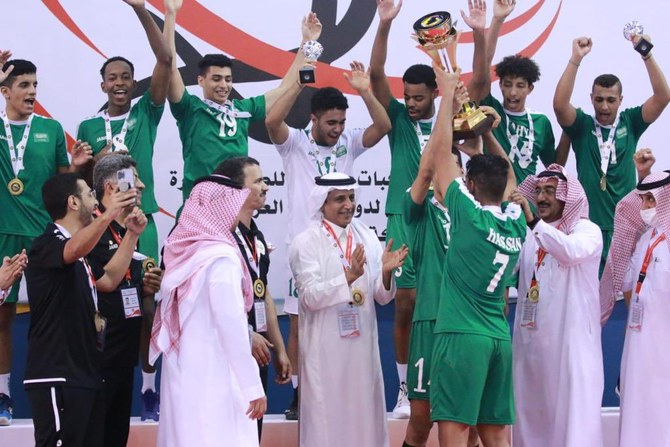 Saudi Arabia’s youth volleyball team crowned Gulf champions after win over Bahrain