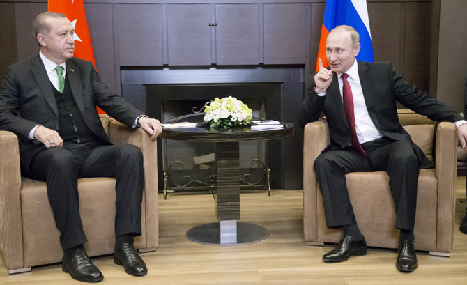 Erdogan And Putin To Discuss Syria In Sochi | Arab News