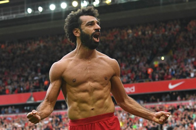 Salah strike helps Liverpool to top of the table with Palace win | Arab ...