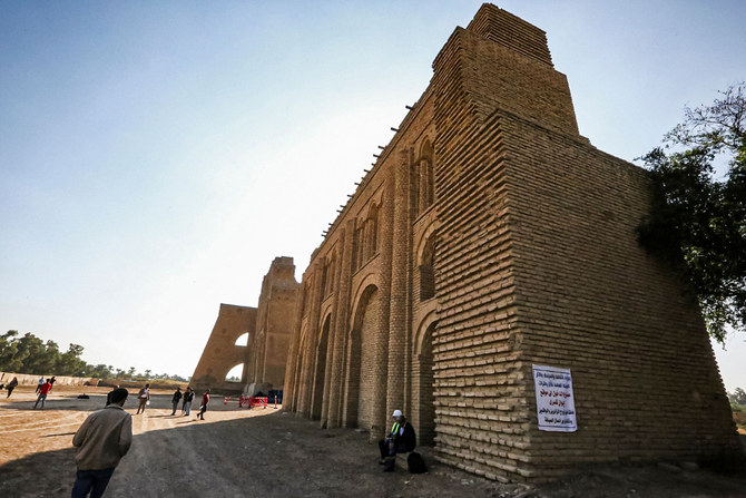 New restoration works shore-up Iraq's historic Arch of Ctesiphon