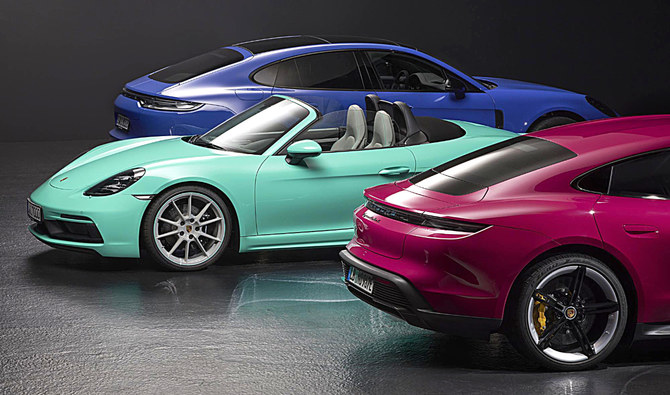 Comeback of historic colors for all Porsche models Arab News