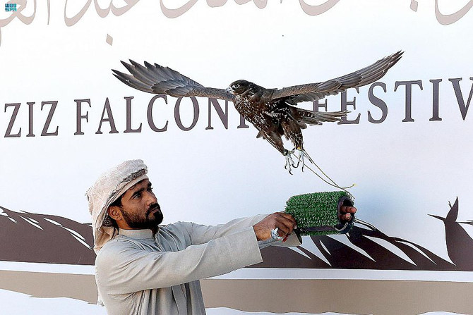 Falconers From Nine Countries Compete At King Abdulaziz Falconry ...