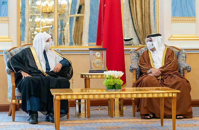 Saudi Shoura Council speaker meets senior Bahraini officials to ...