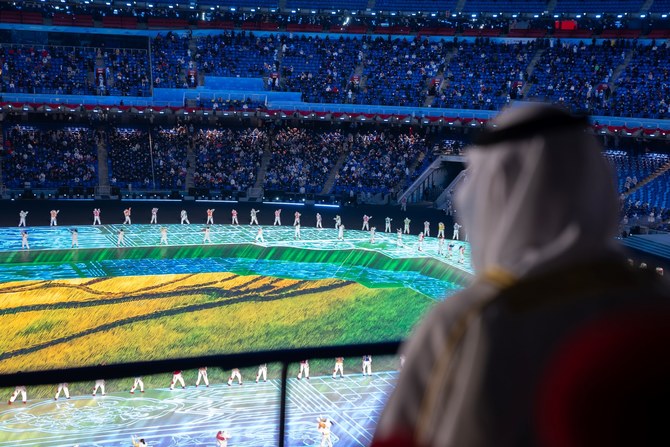 Uae S Sheikh Mohammed Saudi Arabia S Princess Reema Attend Beijing Winter Olympics Opening Ceremony Arab News