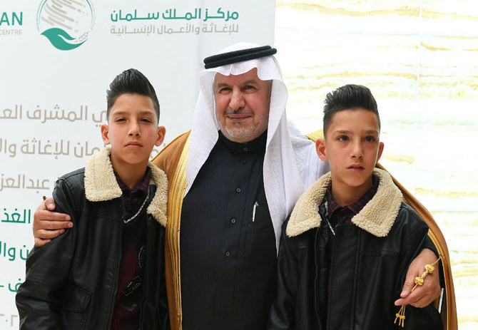 Saudi aid center chief meets Jordanian conjoined twins 12 years after ...