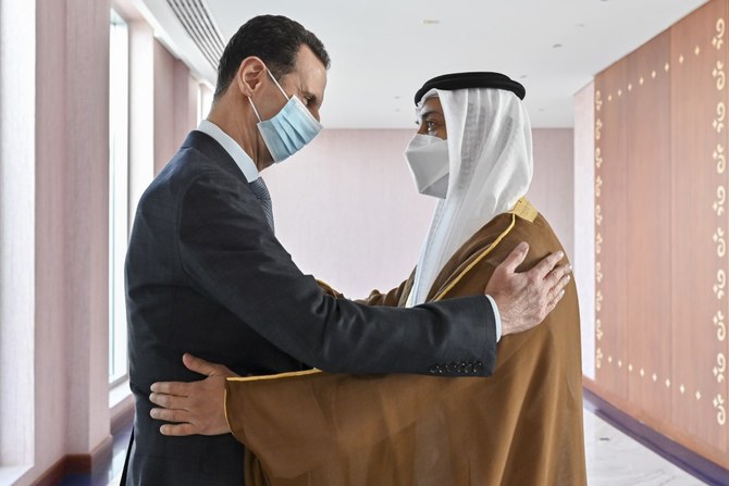 Uae Leaders Receive Syrian President Assad Arab News 3741