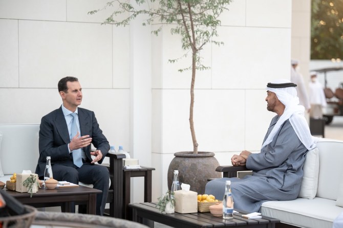 Uae Leaders Receive Syrian President Assad Arab News 6547