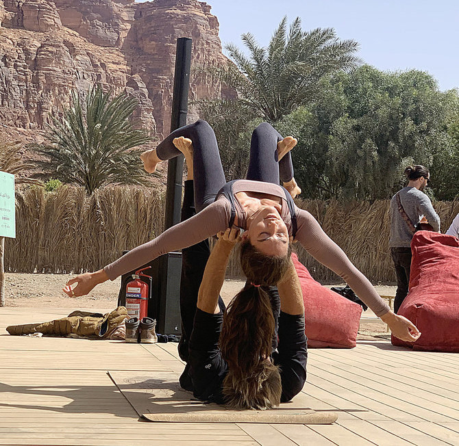 Saudi Arabia hosts first yoga festival in the kingdom