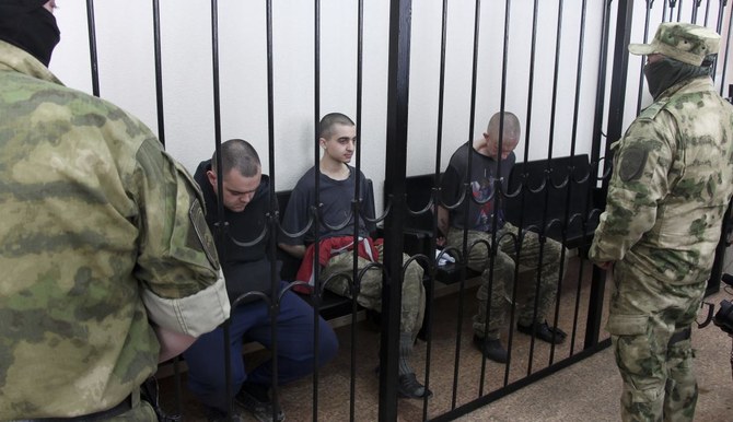 West denounces death sentences for 3 who fought for Ukraine Arab