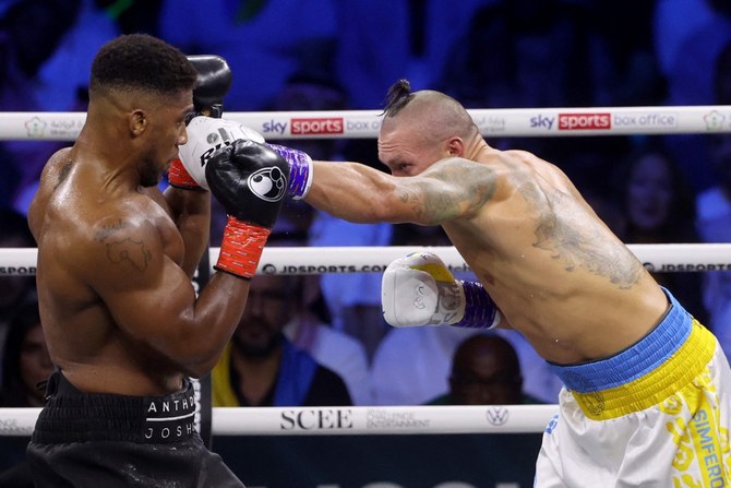 Usyk defeats Joshua by split decision in Jeddah rumble | Arab News