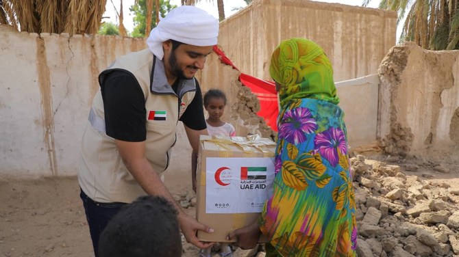 UAE Food Aid Delivered To Families Across Flood-hit Sudan | Arab News