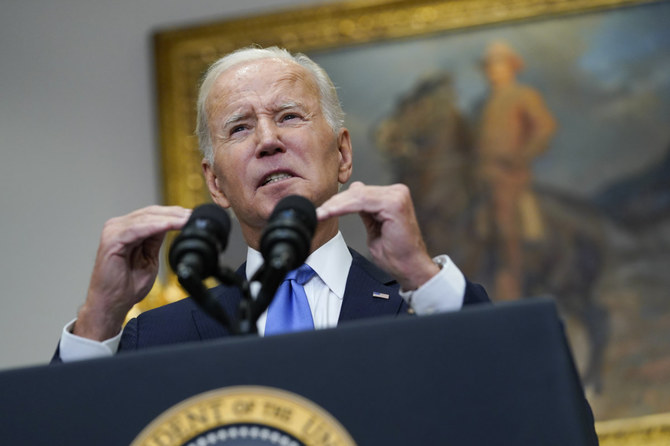 Biden Signs Bill To Avert US Government Shutdown, Aid Ukraine | Arab News