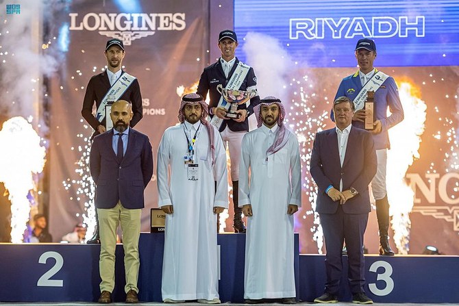 Saudi sport minister crowns Ben Maher winner of Longines