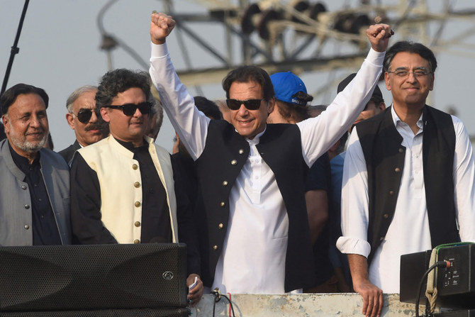 Pakistan’s Ousted Prime Minister Imran Khan, Supporters Start March To ...