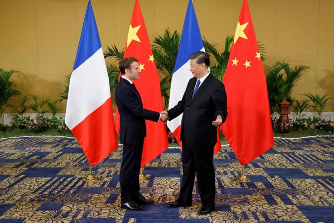 Macron Calls For China, France To Unite Against Ukraine War | Arab News