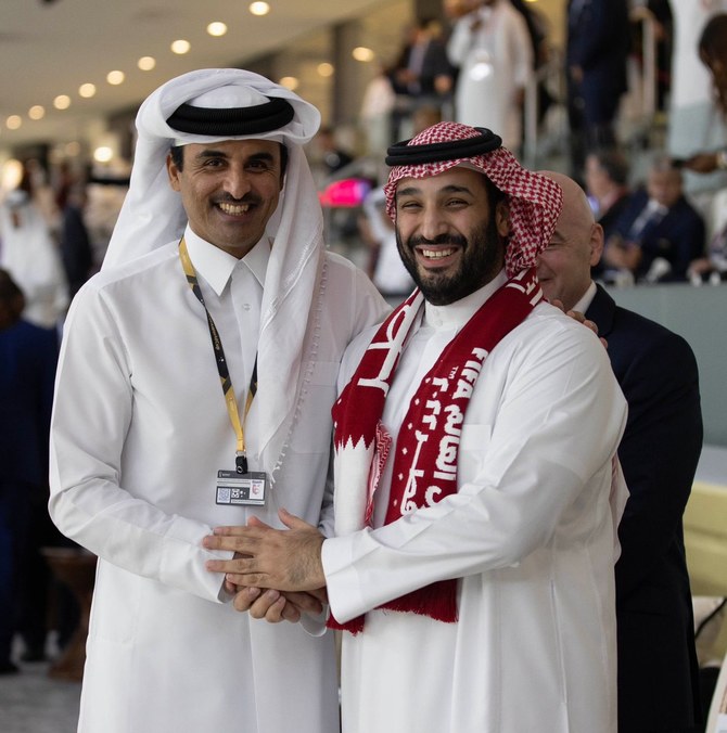 Saudi Crown Prince Thanks Qatari Emir After Attending World Cup Opening ...