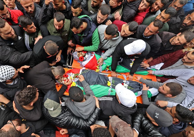 Brothers Among 5 Palestinians Killed In West Bank | Arab News