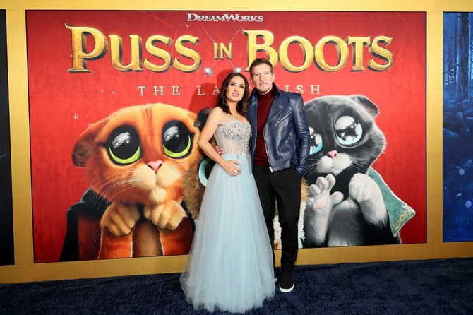 Antonio Banderas Salma Hayek say long wait for Puss in Boots